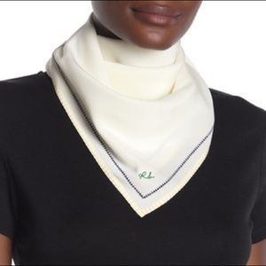 NWOT Rag & Bone Lina Embroidered Silk Scarf 🧣